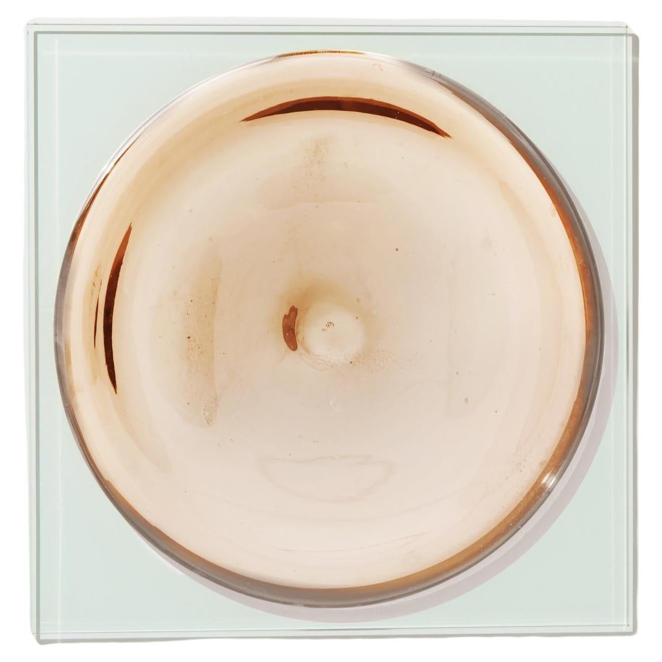 Puddle Peach Mirror by Tête Studio