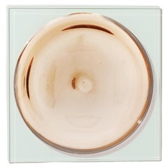 Puddle Peach Mirror by Tête Studio