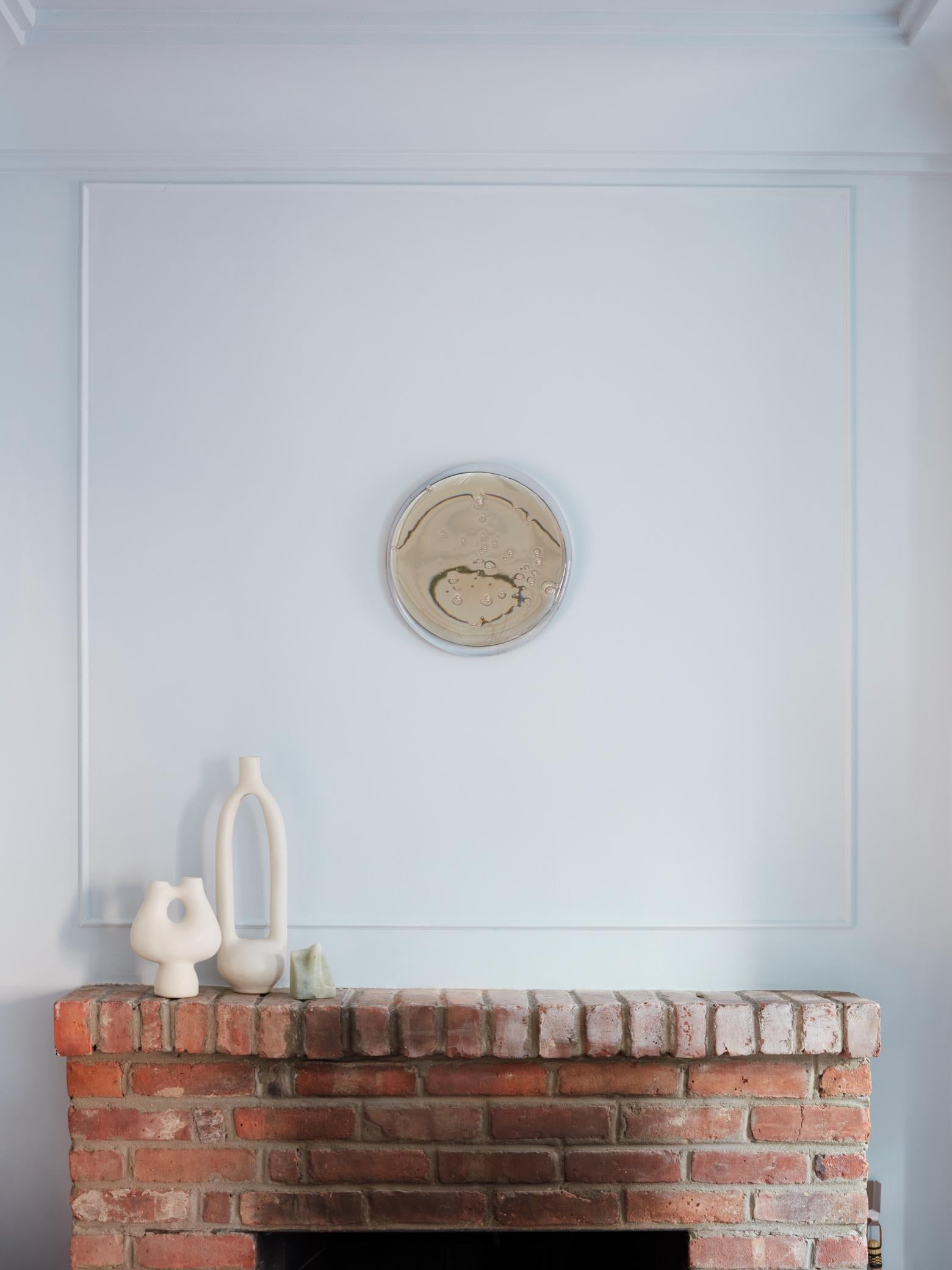 Contemporary Puddle Pool Droplet Mirror by Tête Studio For Sale