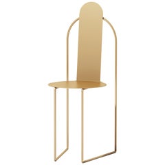 Pudica Chair in Brass by Matter by Pedro Paulo Venzon