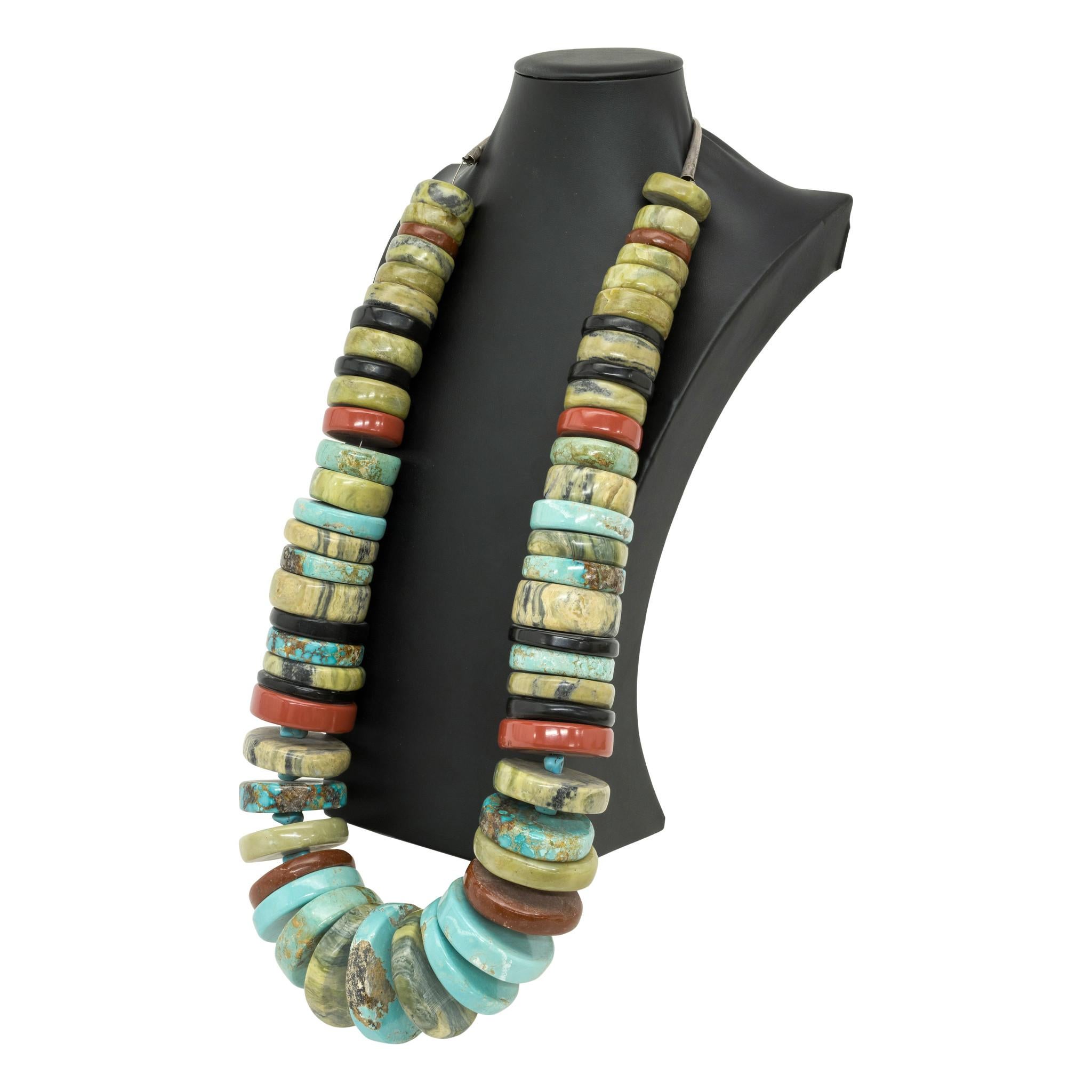 Women's Pueblo Chief's Necklace For Sale