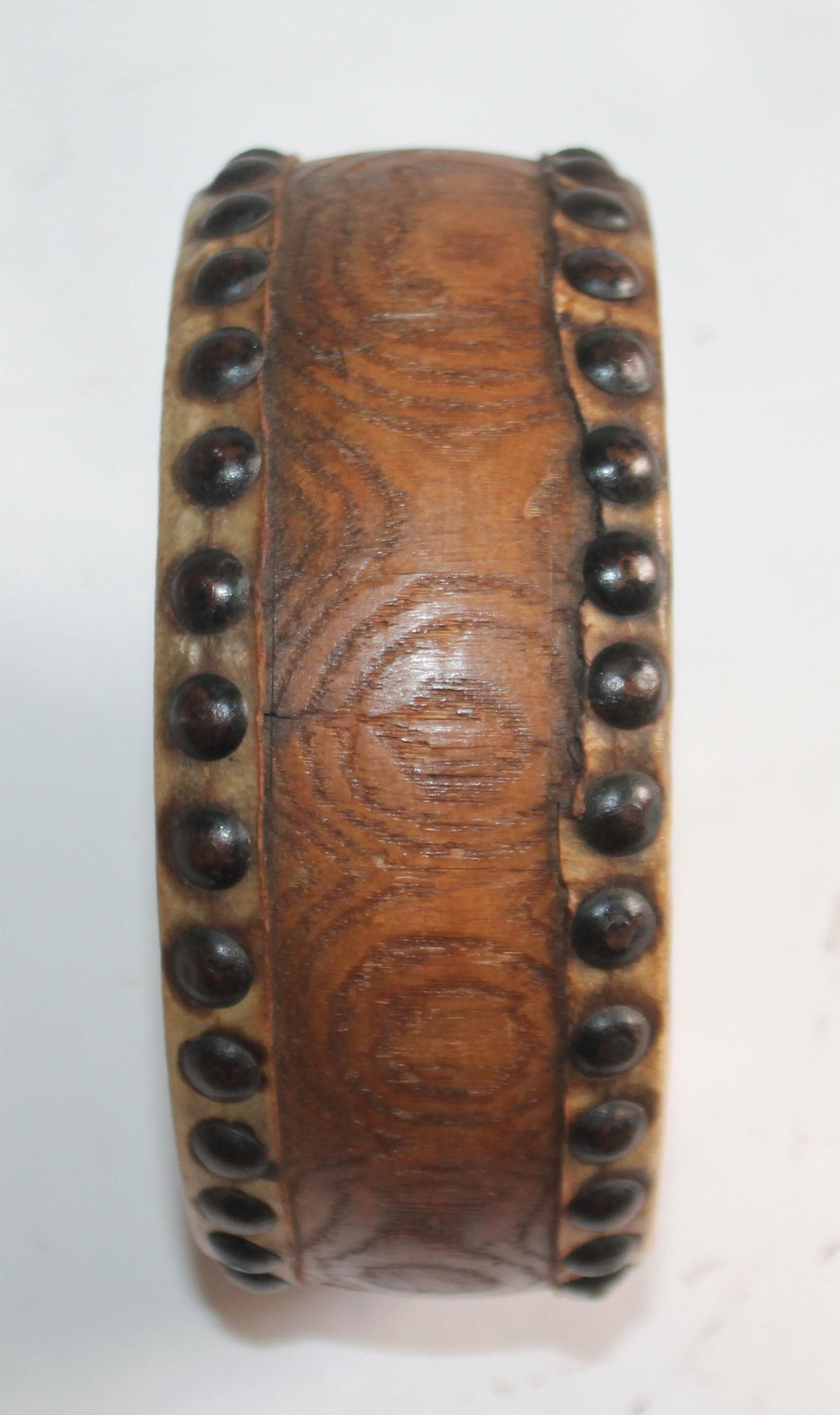 Adirondack Pueblo Indian Children's Drum, 19th Century For Sale