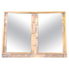 'Pueblo' Series Brutalist Mirror