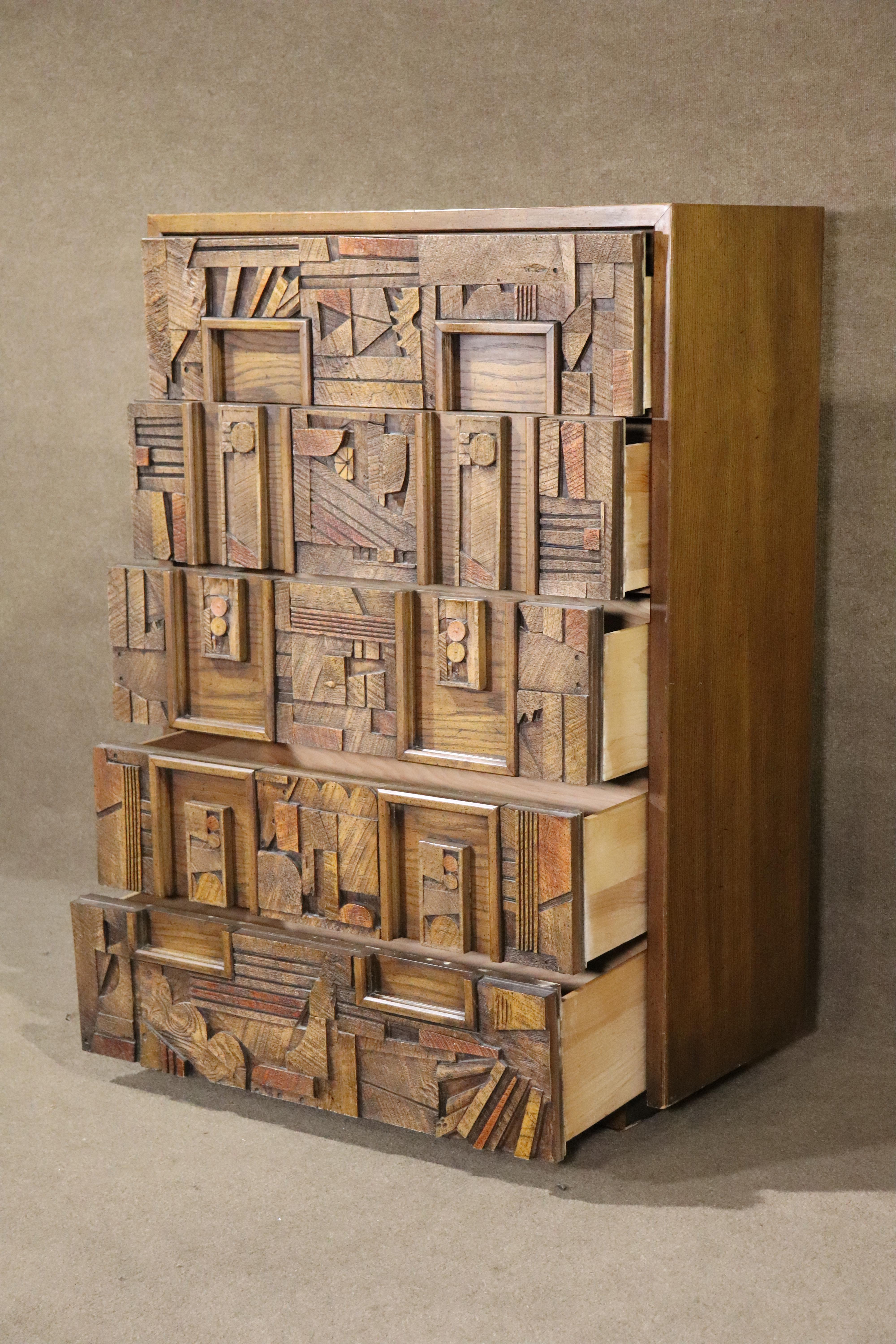 Mid-Century Modern 'Pueblo' Series Dresser by Lane For Sale