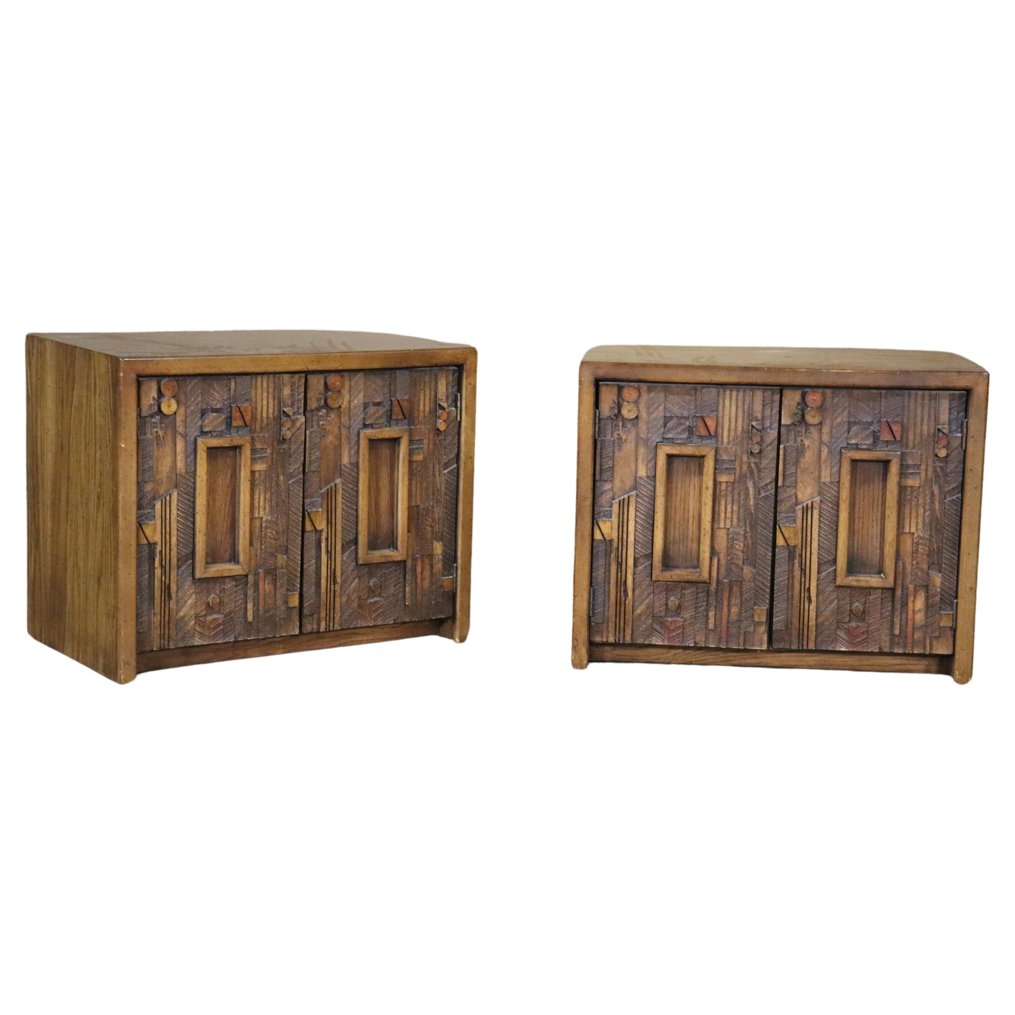 'Pueblo' Series End Tables by Lane Furniture For Sale