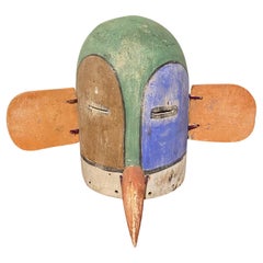 Vintage Pueblo Wupamo "Long Billed" Katsina Mask, circa 1940