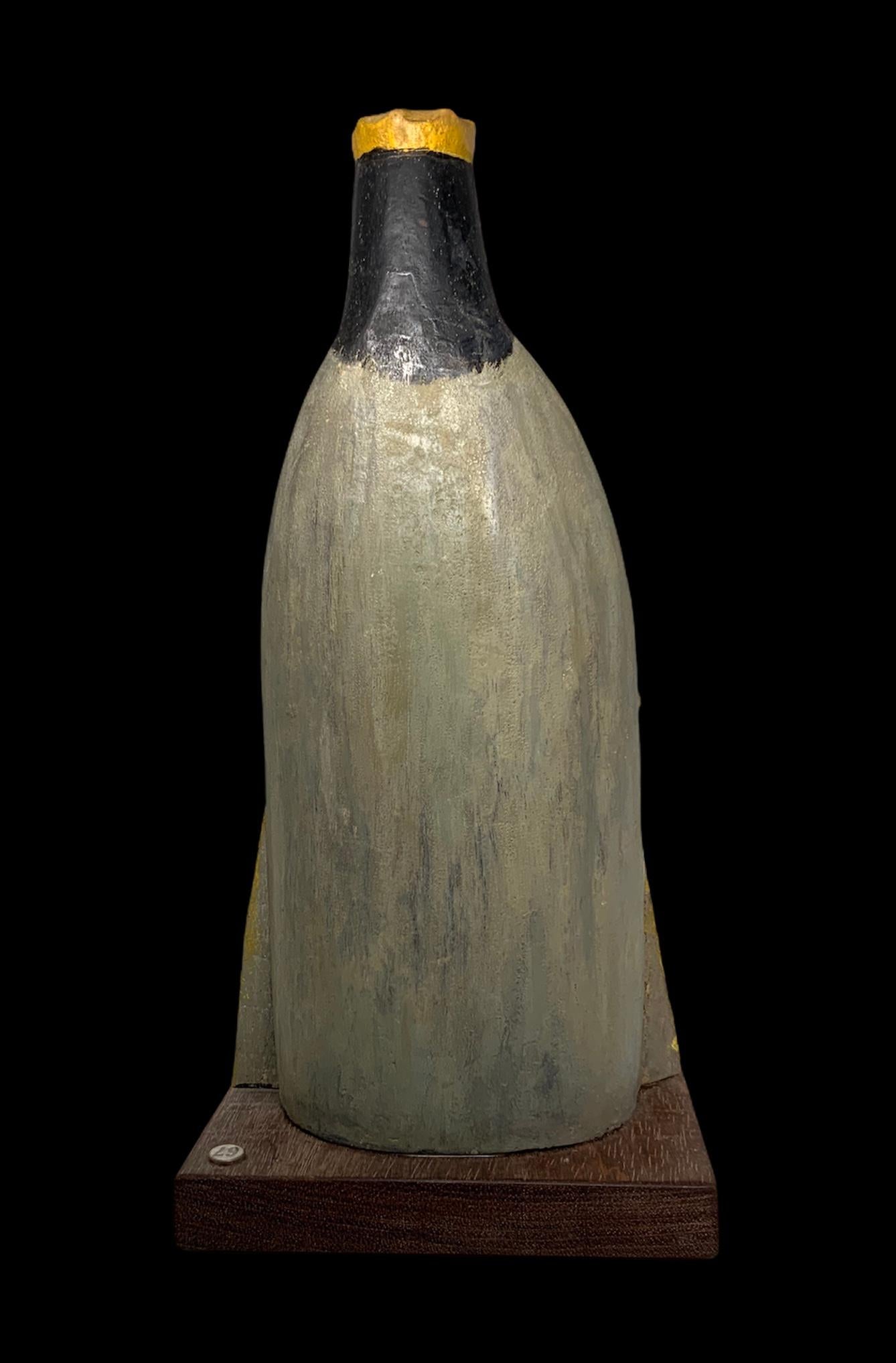 A renown tradition in Puerto Rico is the making of Santos de Palos by master carvers of the 19th Century. They hand carved and hand painted the saints inspired in their personal religious devotion. This saint is from the Caban Family carvers; later