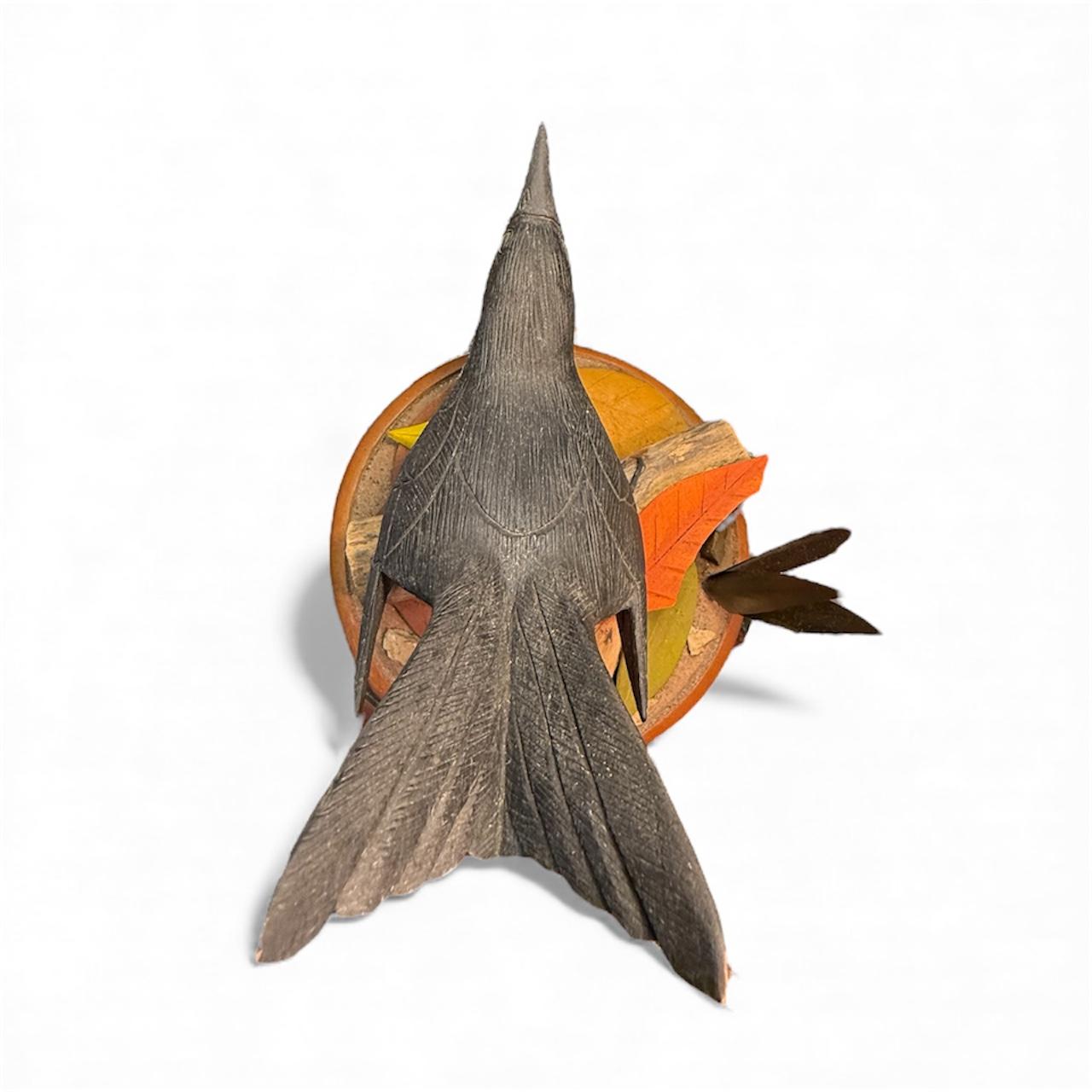 Américain Sculpture portoricaine sculptée à la main par Carlos - JCFS en vente