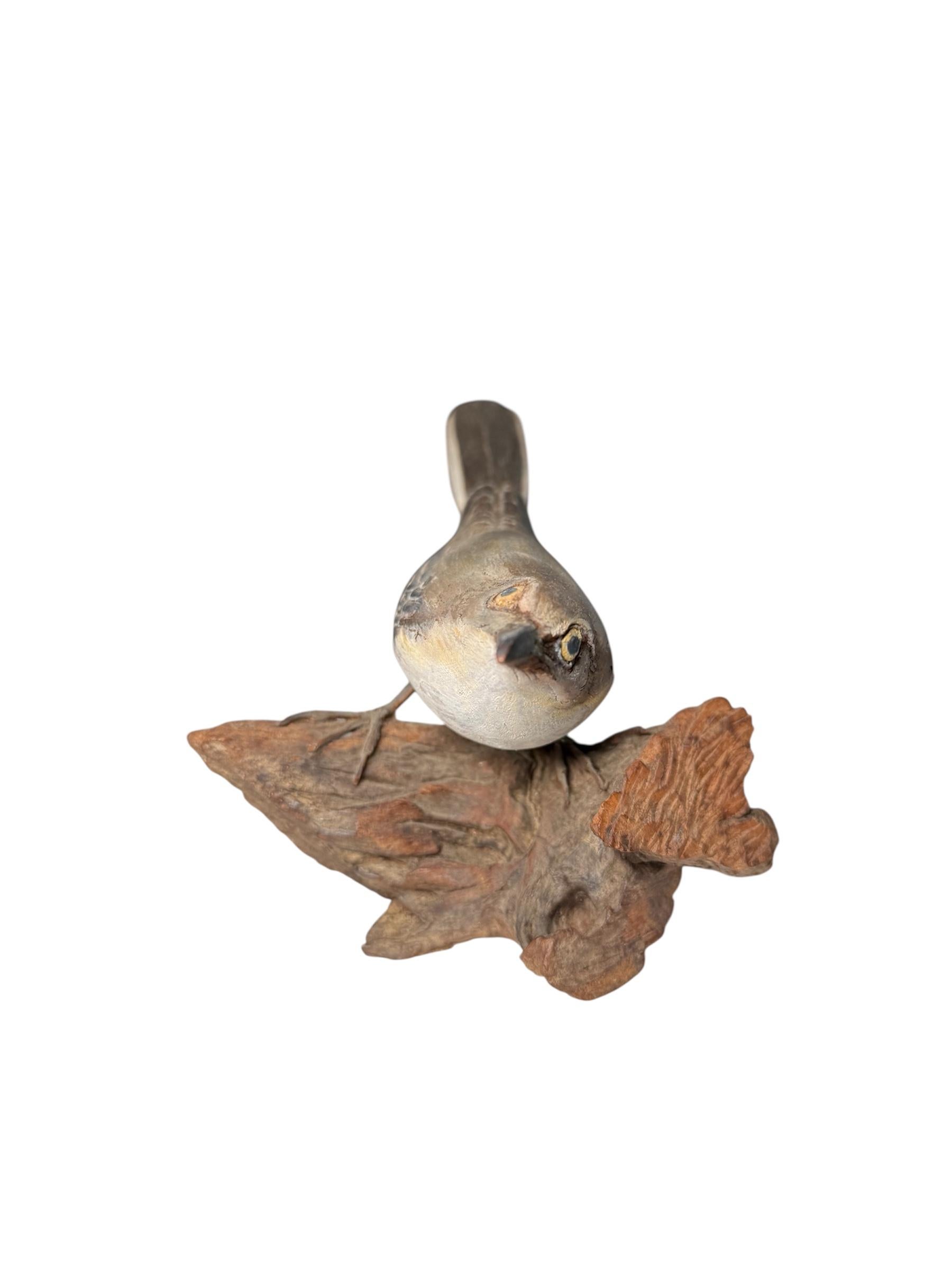 Américain Sculpture portoricaine en bois sculptée à la main par Elpidio Collazo en vente