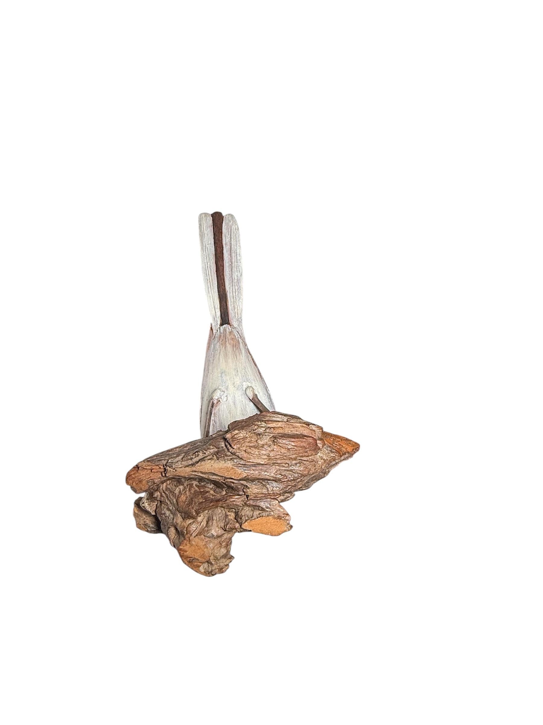 20ième siècle Sculpture portoricaine en bois sculptée à la main par Elpidio Collazo en vente