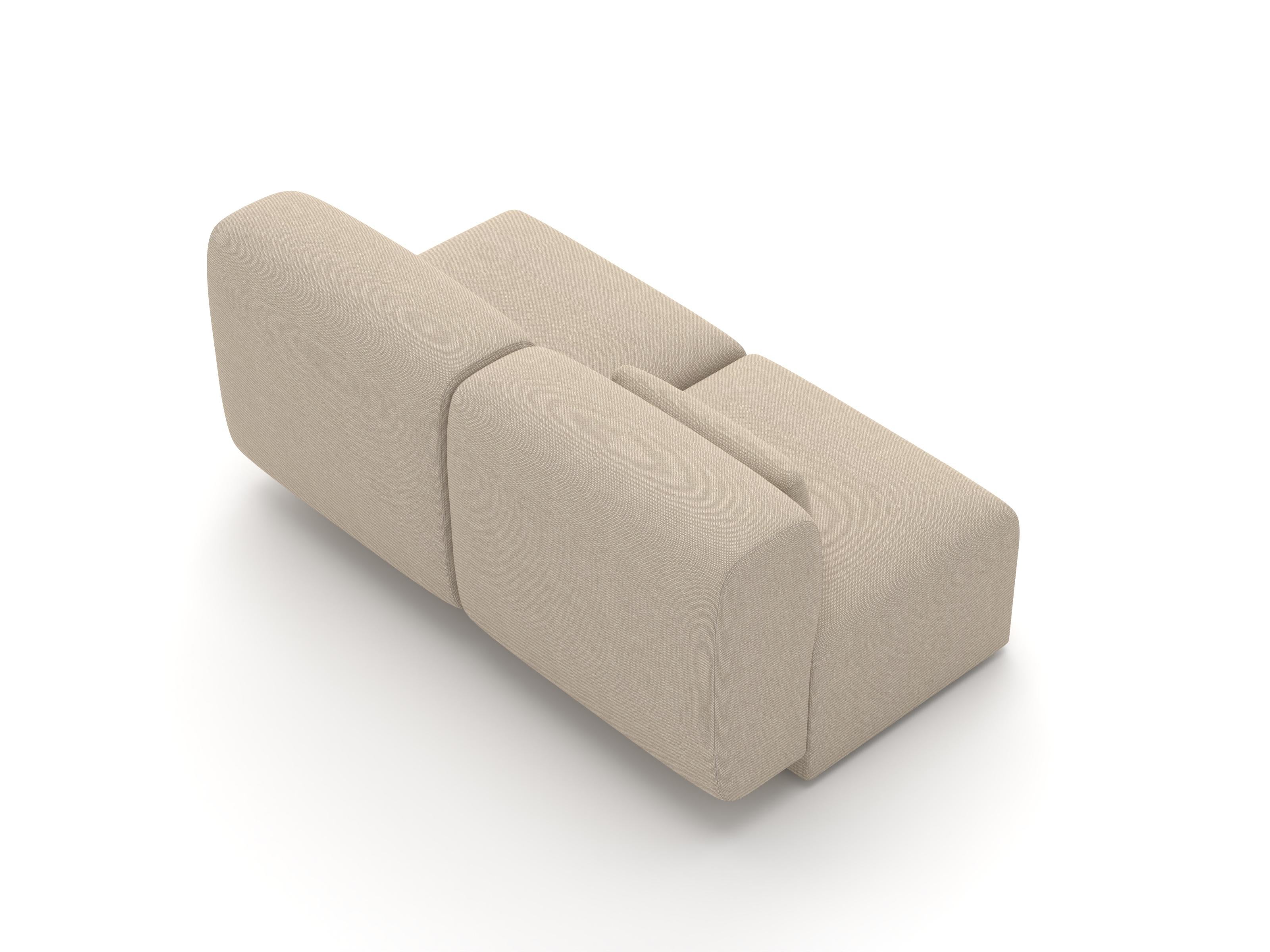 XXI secolo e contemporaneo Divano modulare Puffy, 2 posti, Hallingdal Taupe in vendita
