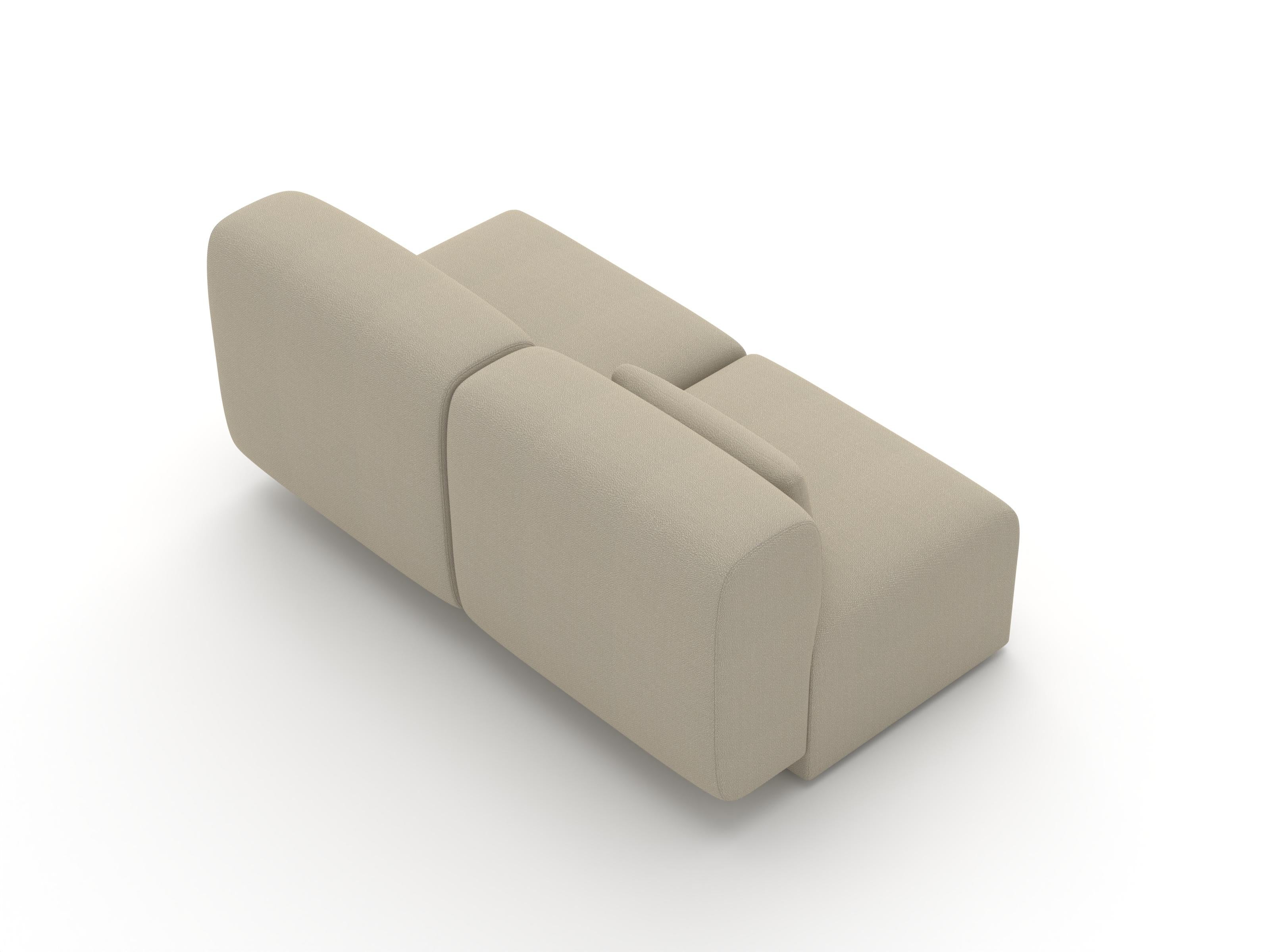 Sofá Modular Puffy, 2 Plazas, Vidar Topo Lana en venta