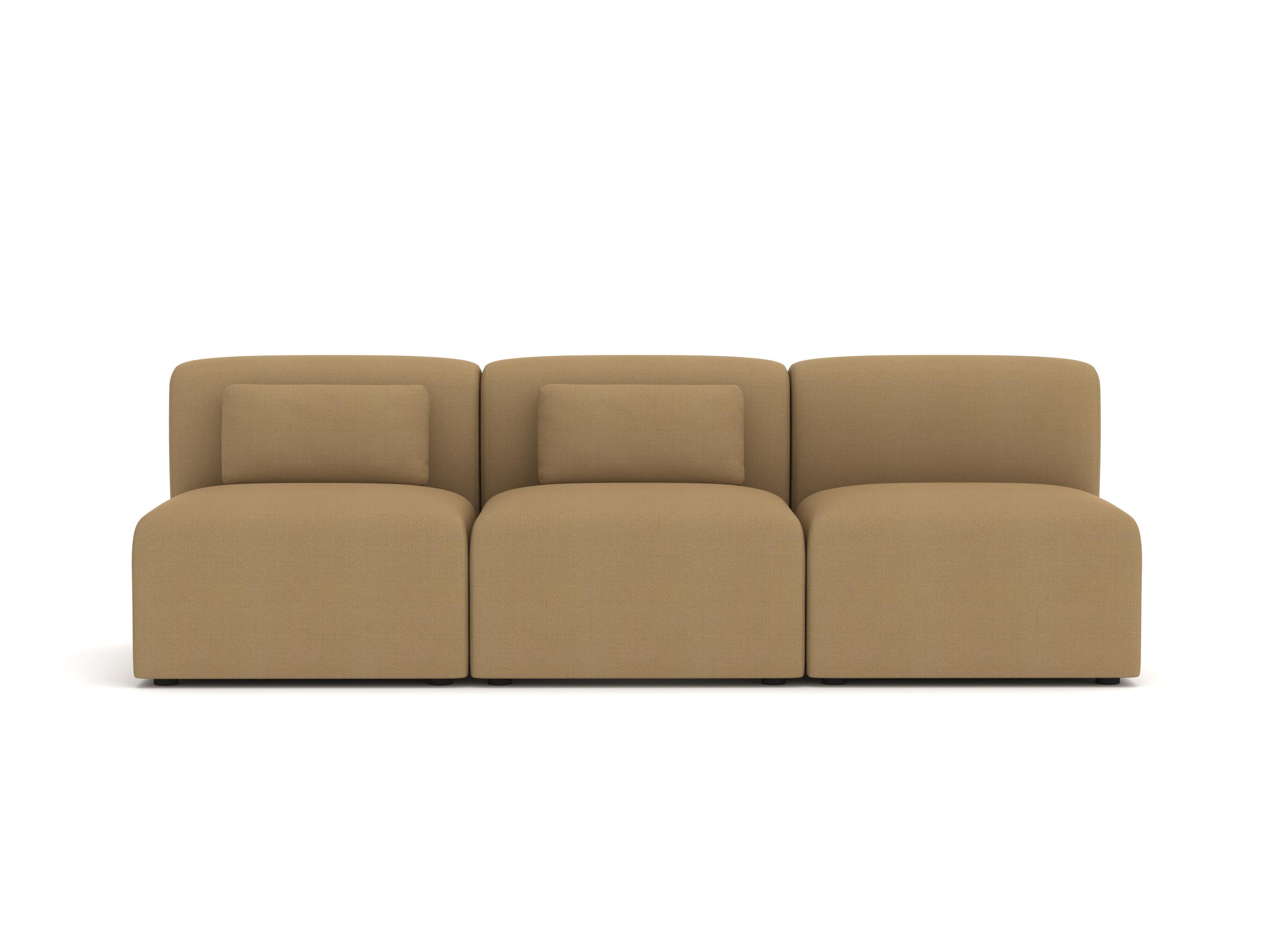 Divano modulare Puffy a 3 posti, Vidar Brown In condizioni Nuovo in vendita a Brooklyn, NY