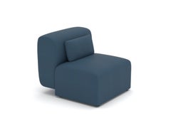 Puffy Unit Sofa, Vidar Ocean Blue