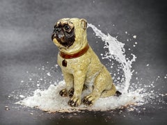 Pug Dog Tobacco Box by Bernhard Bloch, Meissen Germany, circa 1890s