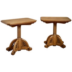 Pugin Pedestal Tables