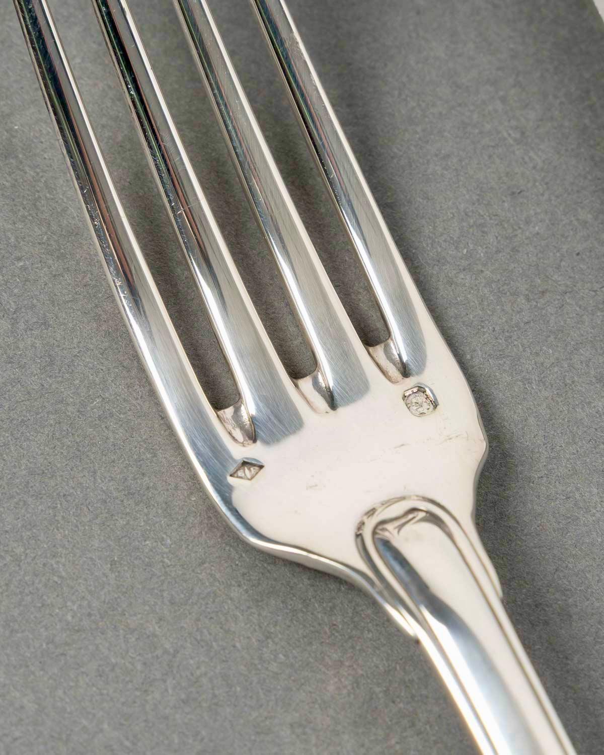Puiforcat - Set di posate Noailles in argento 925 - 42 pezzi in vendita 4