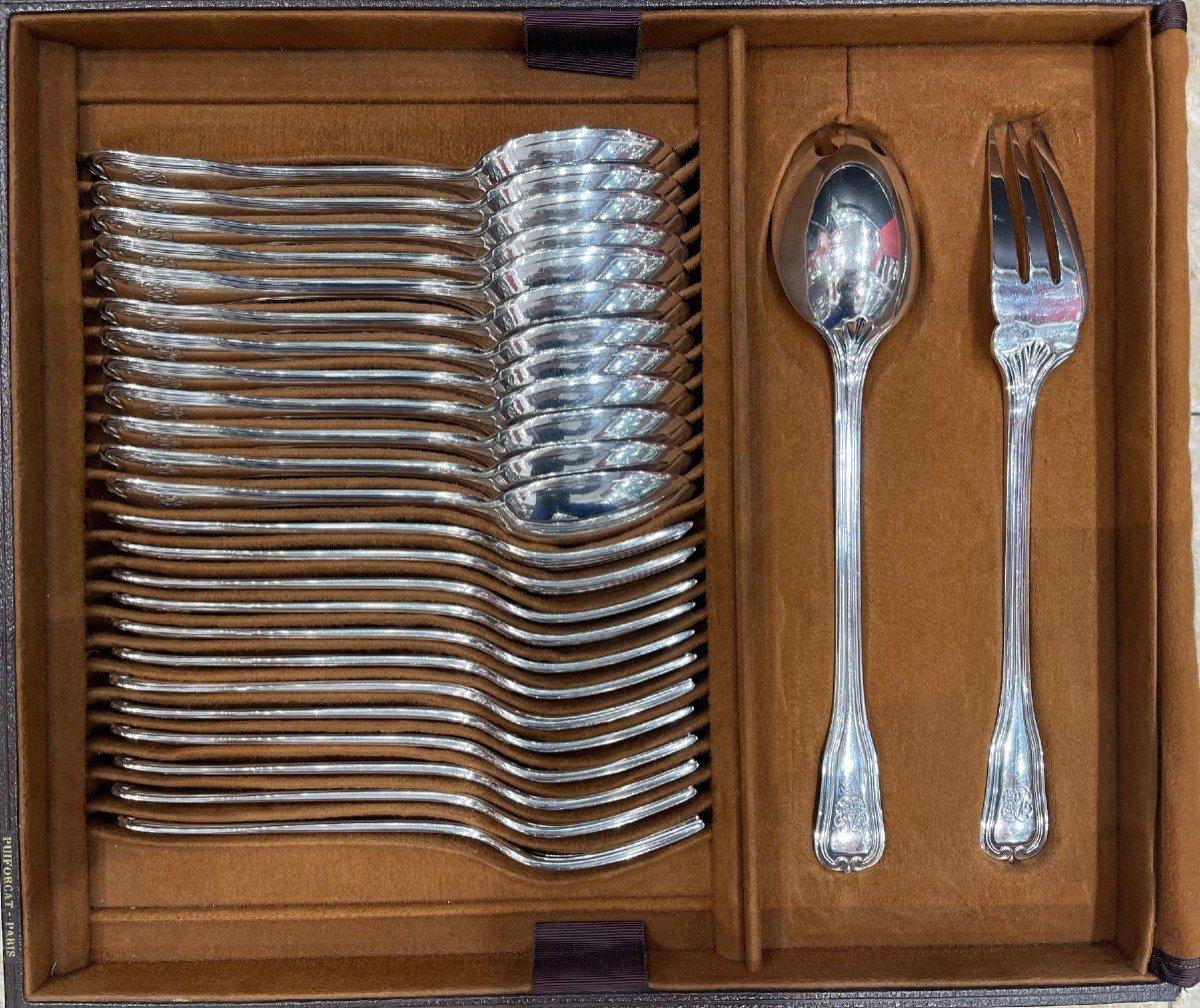 PUIFORCAT - Flatware 141 Pieces CHOISEUL model For Sale 6