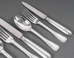 Puiforcat - Couverts 141 Pieces Modèle CHOISEUL