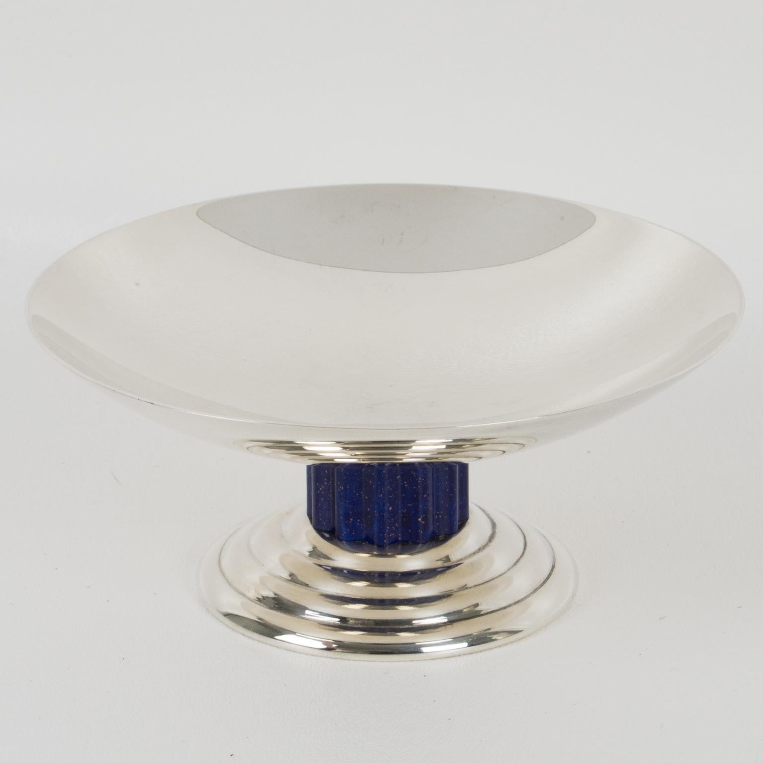Puiforcat France Silver Plate Ring Holder Display Bowl Tazza 5