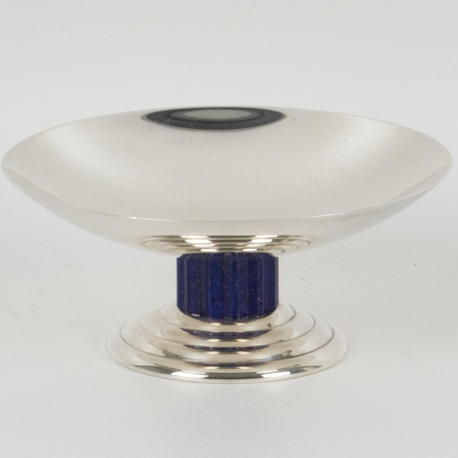Puiforcat France Silver Plate Ring Holder Display Bowl Tazza 7