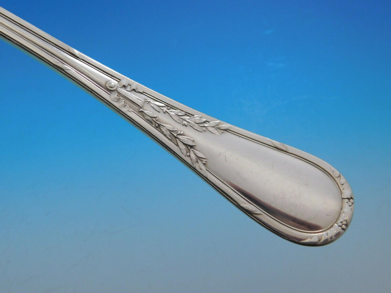 Puiforcat French 950 Sterling Silver Flatware Set Dinner Service 60 Pieces In Excellent Condition In Big Bend, WI