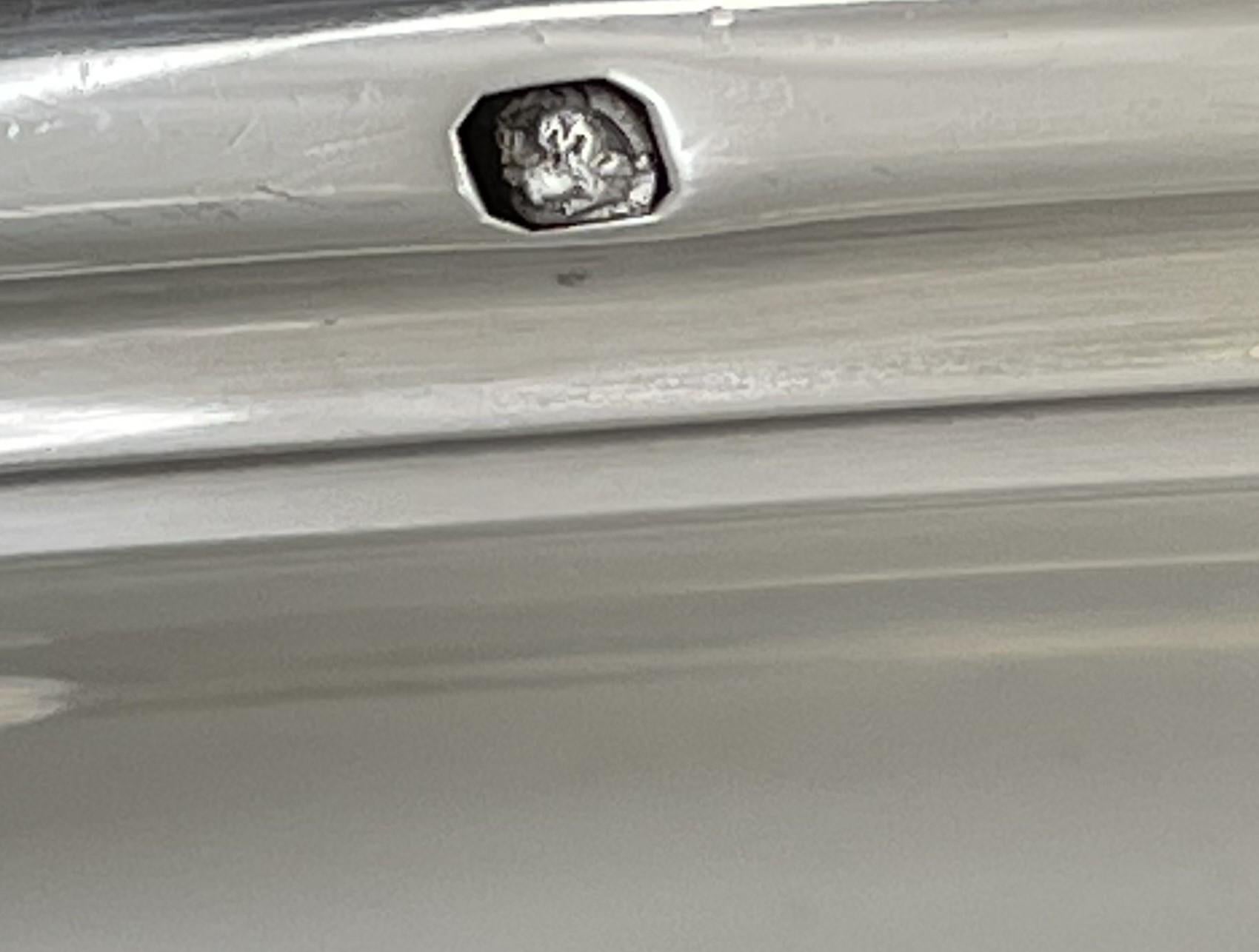 Puiforcat French Sterling Silver Platter Tray Art Deco Style Early 20th Century For Sale 3