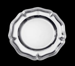 Puiforcat (Hermes) - 19th Century, 2-Piece, 950 Sterling Silver Platter Set