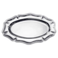 Puiforcat (Hermes) - 19th Century, 2-Piece, 950 Sterling Silver Platter Set