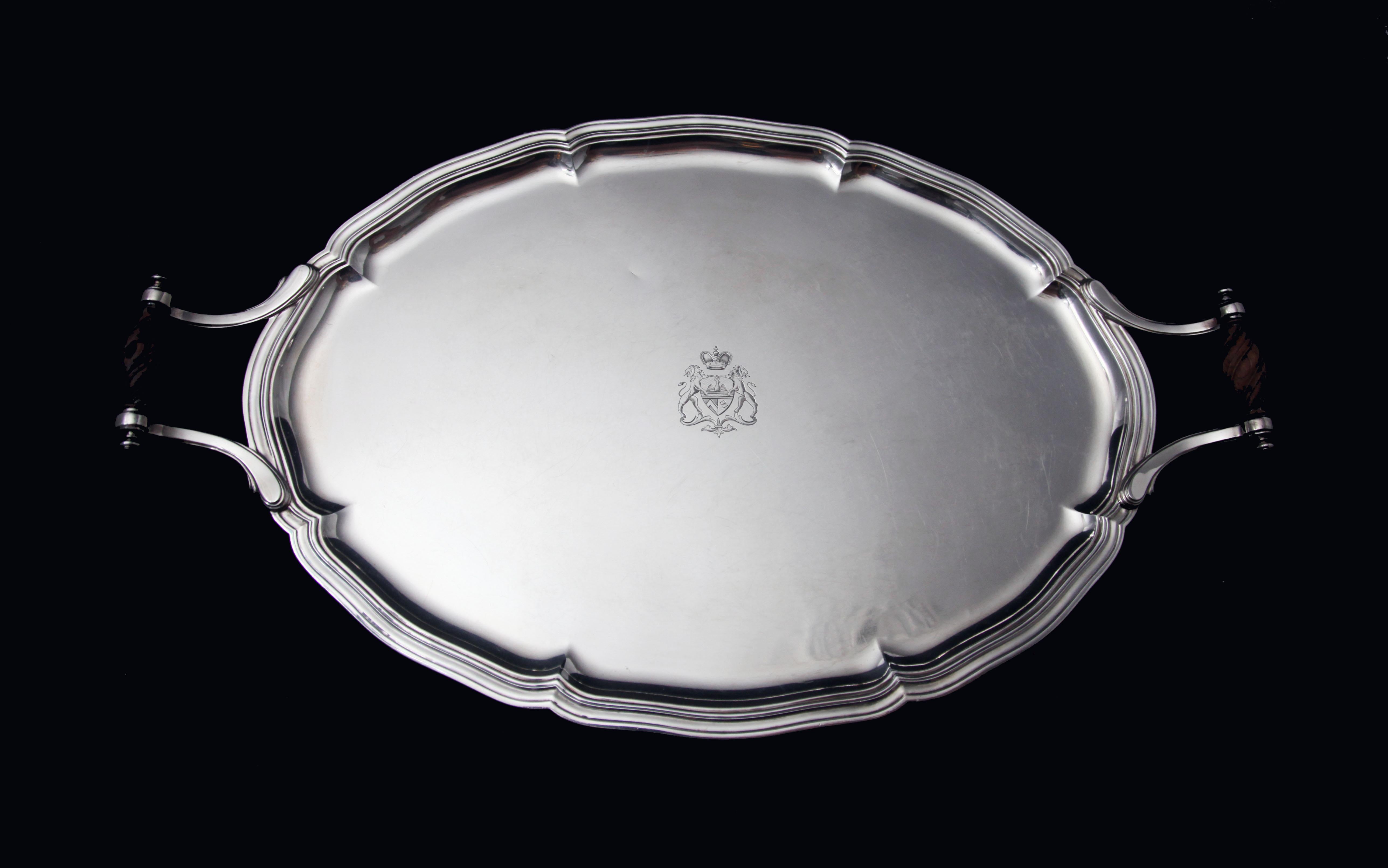 Puiforcat (Hermes) -  6pc.  Service à thé Empire français en argent sterling, comme neuf ! en vente 8