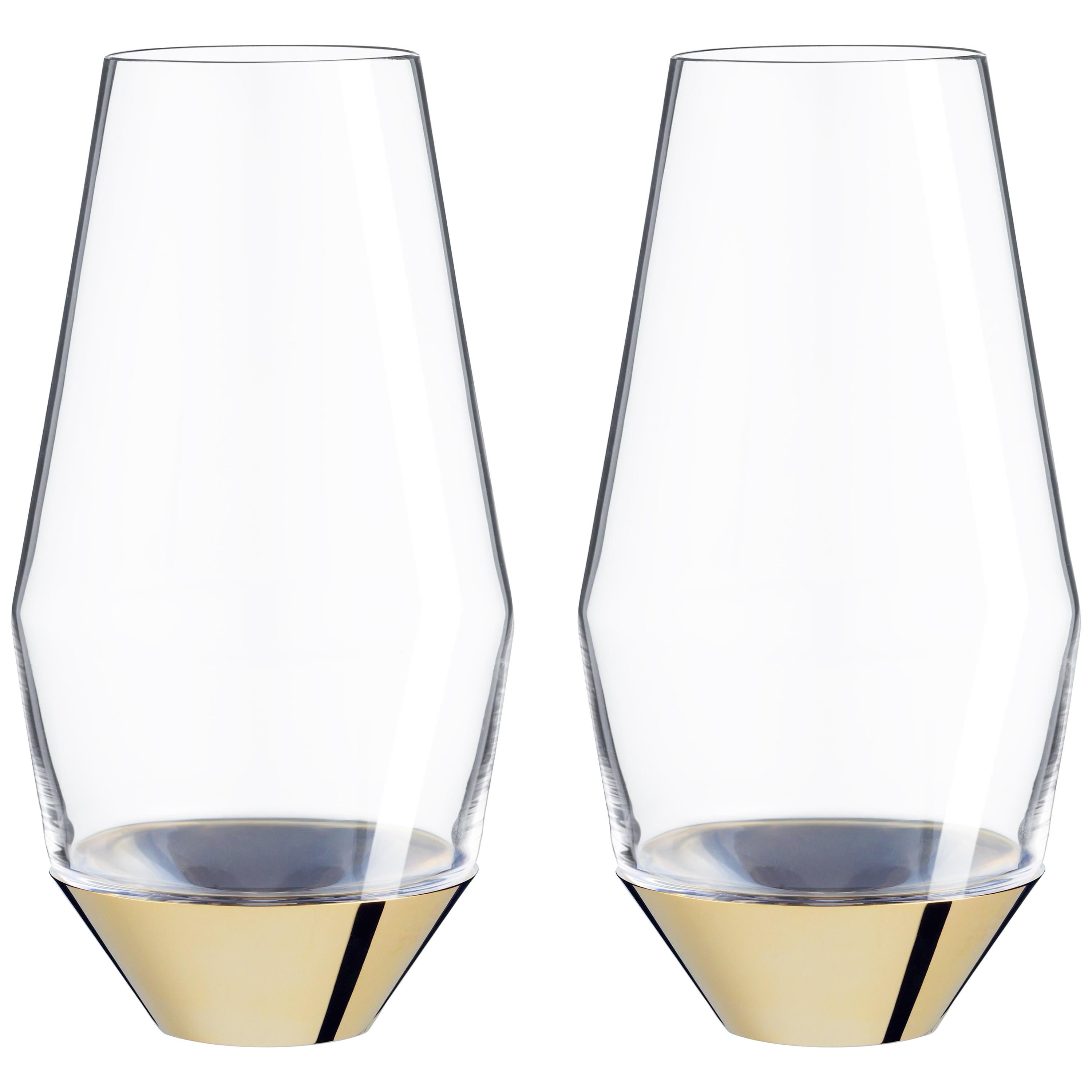 Puiforcat Orfevre Sommelier Set of Two Champagne Glasses, Michael Anastassiades For Sale