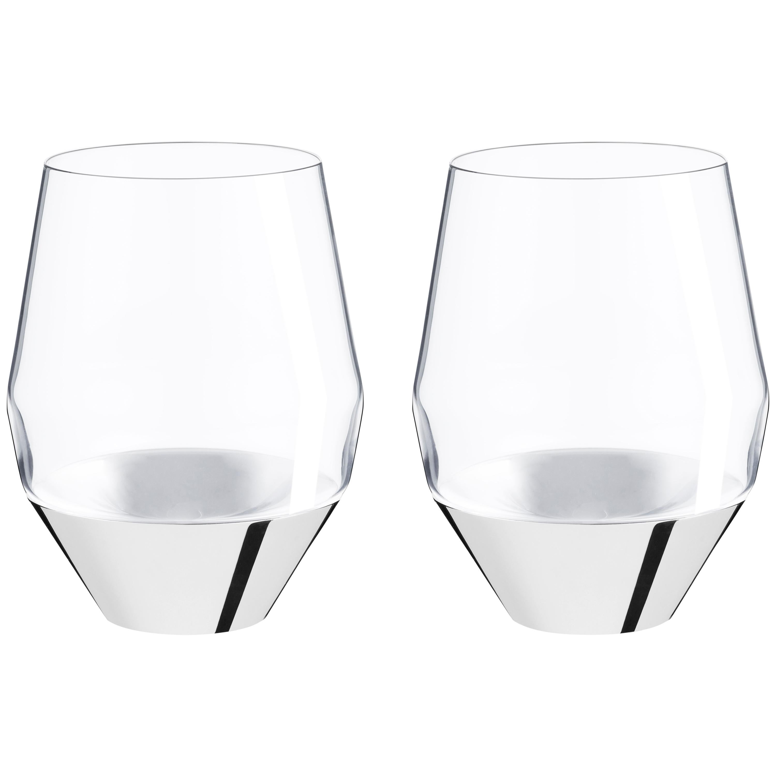 Puiforcat Orfevre Sommelier Set of Two White Wine Glasses, Michael Anastassiades For Sale