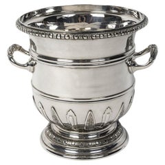 PUIFORCAT - Weinkühler aus massivem Silber im Regency-Stil, Ende 19.