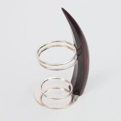 Puiforcat Sterling Silver Pen Holder, France, 1970s