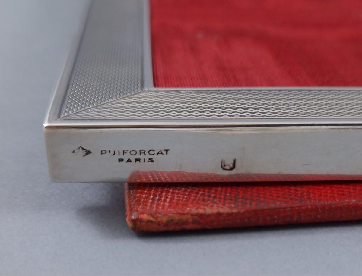 Puiforcat - Sterling Silver Photo Frame In Good Condition For Sale In Saint-Ouen, FR