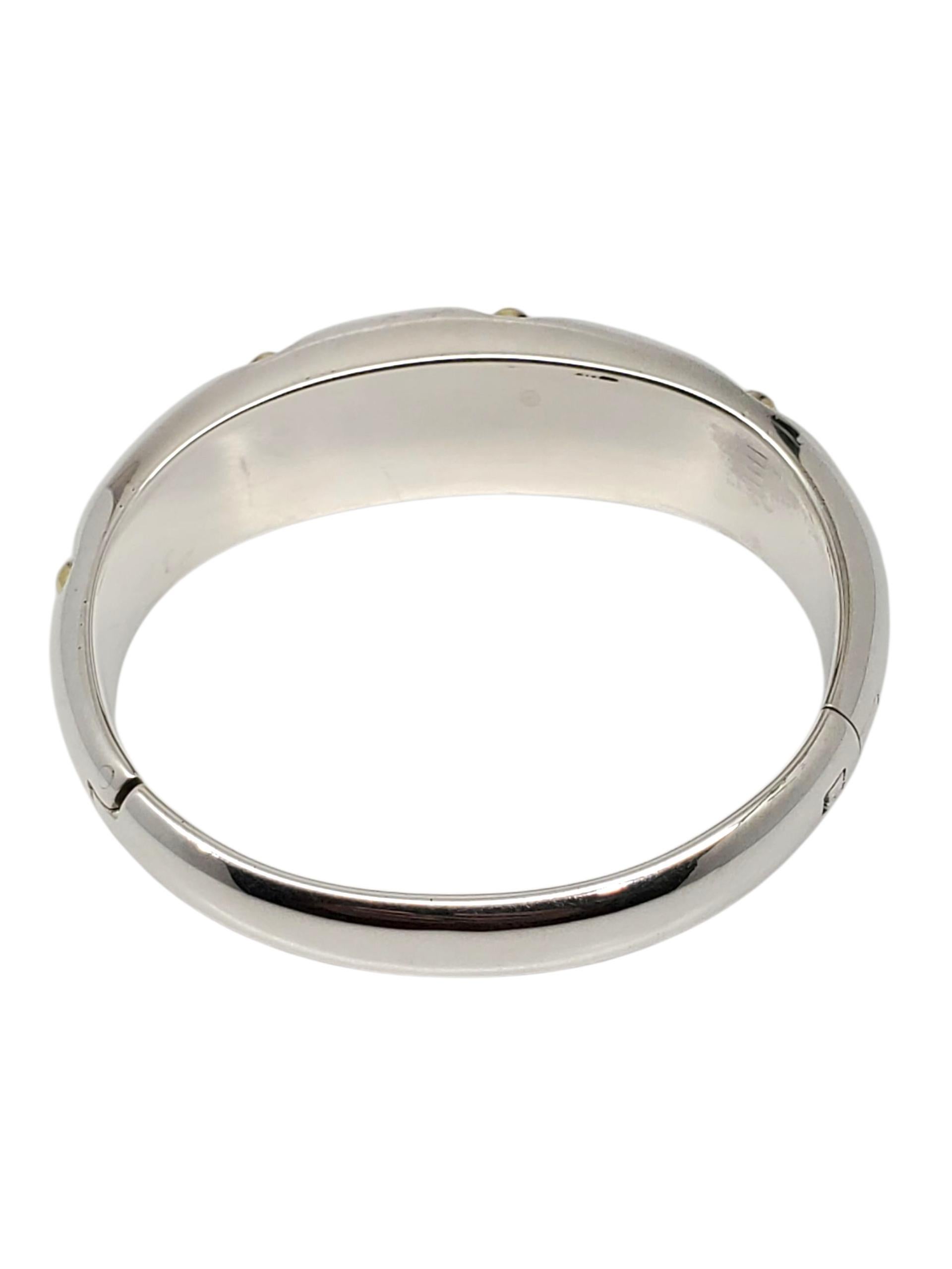 Contemporaneo Puig Doria Bracciale con cerniera in argento 925 #23418 in vendita