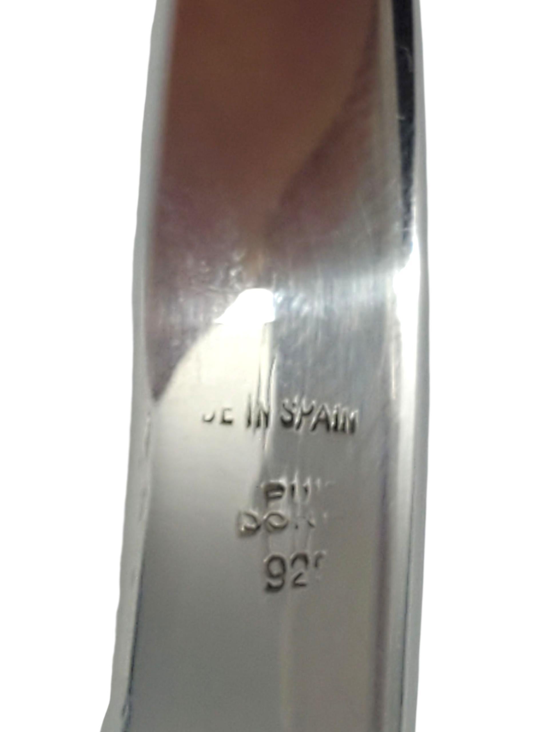 Puig Doria Bracciale con cerniera in argento 925 #23418 in vendita 2