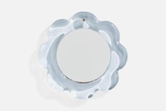 Pukebergs Glasbruk, Wall Mirror, Glass, Sweden, 1970s