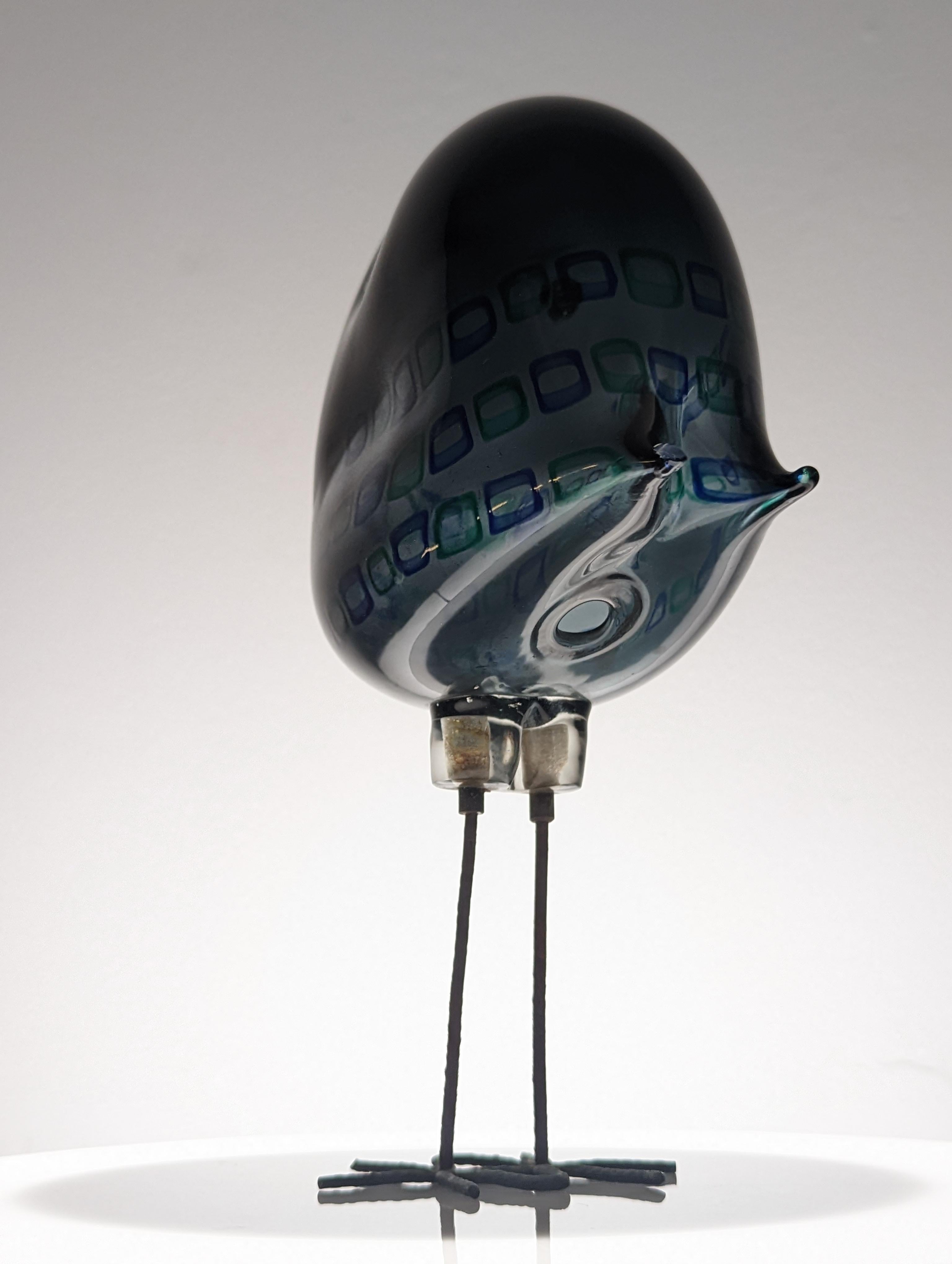 Italian Pulcini Bird Sculpture by Alessandro Pianon for Vistosi 1960s