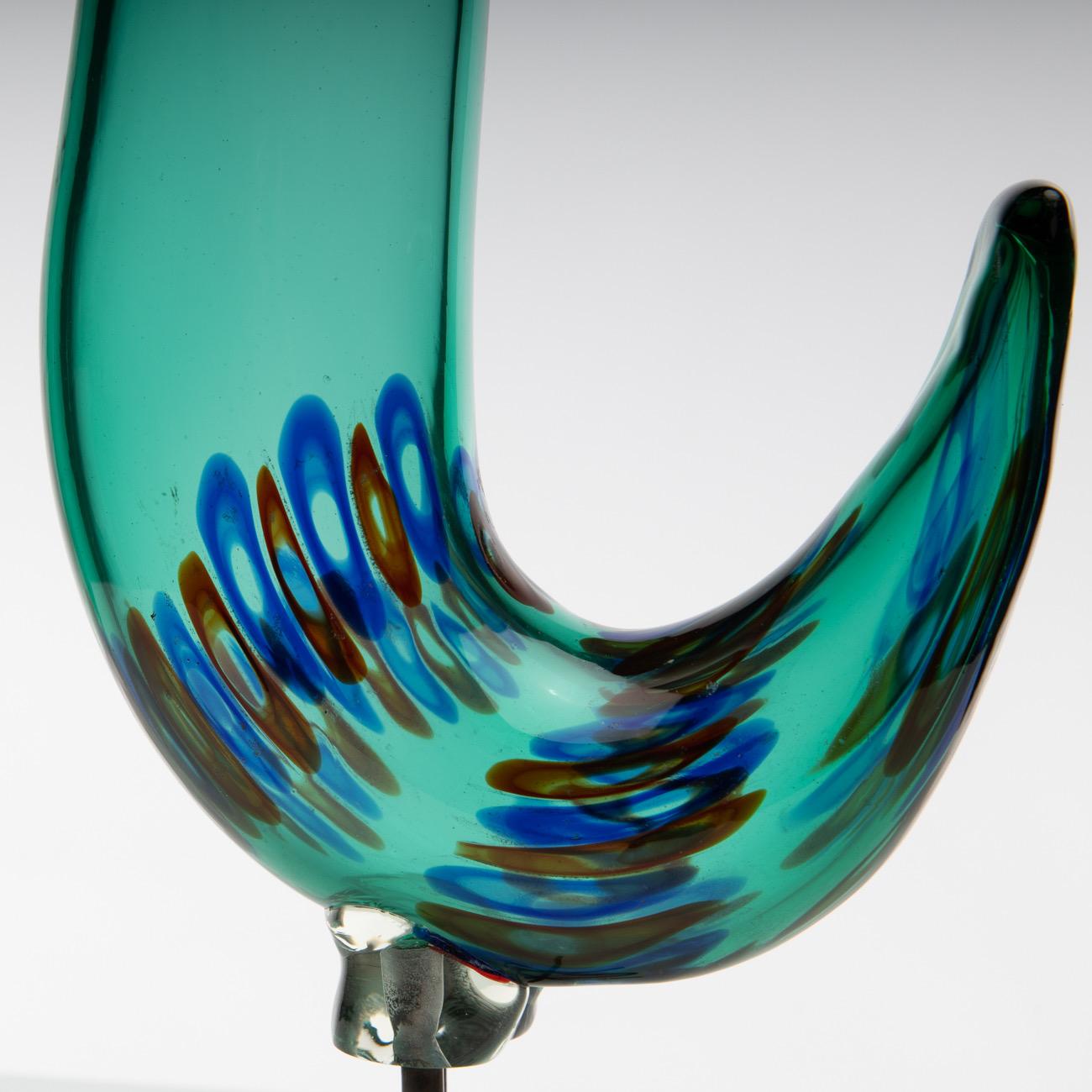 Pulcino Glass Bird, Alessandro Pianon, Vetreria Vistosi Murano, 'Italy' 1