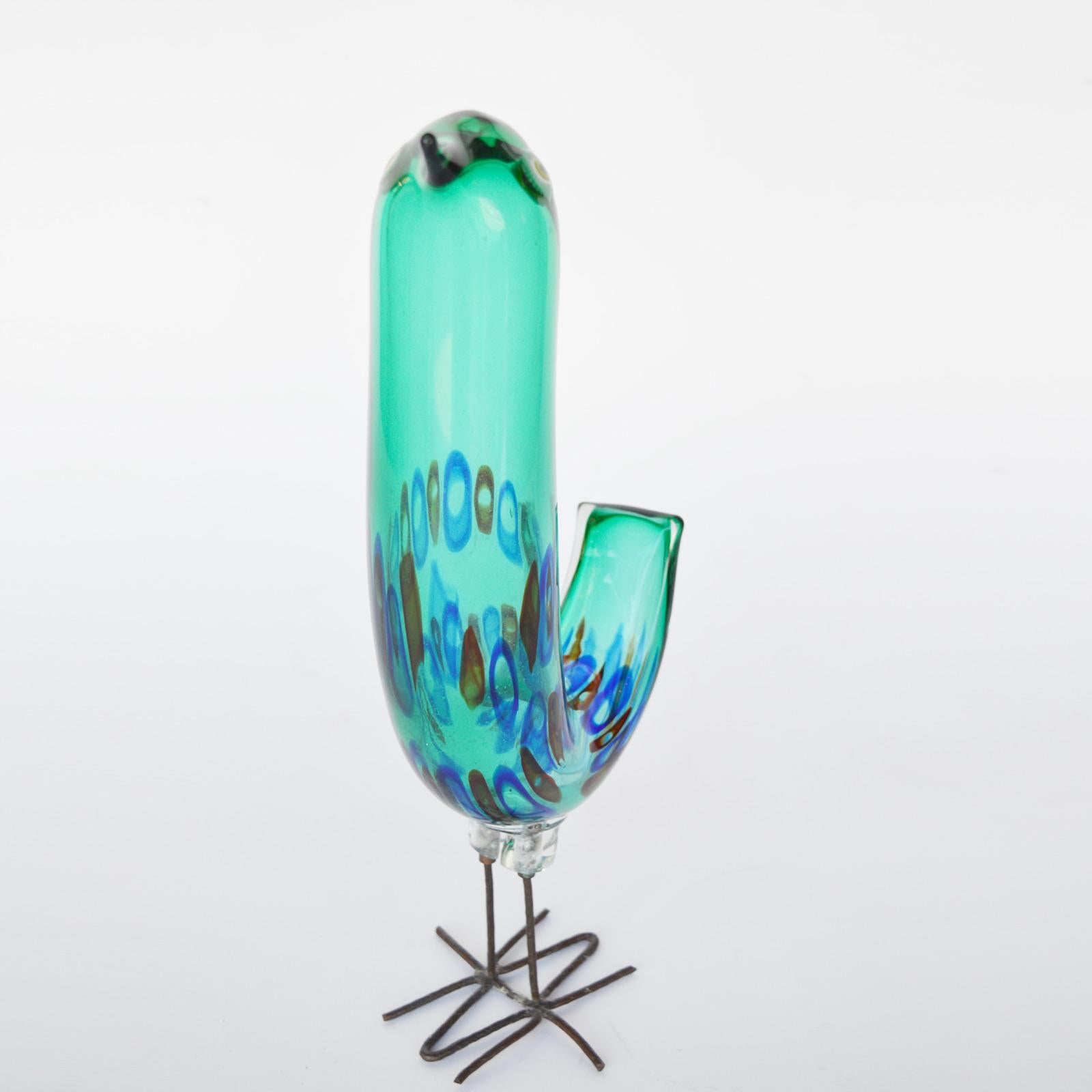Hand-Crafted Pulcino Glass Bird by Alessandro Pianon, Vetreria Vistosi Murano