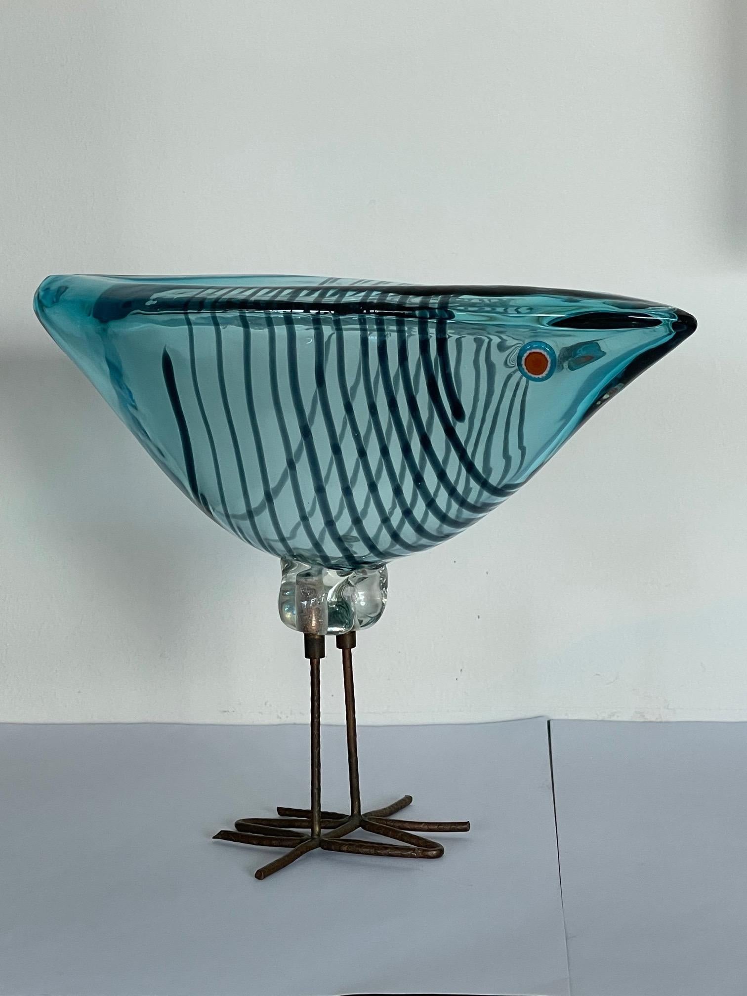 Pulcino Glass Bird by Allesandro Pianon Vistosi Murano 1