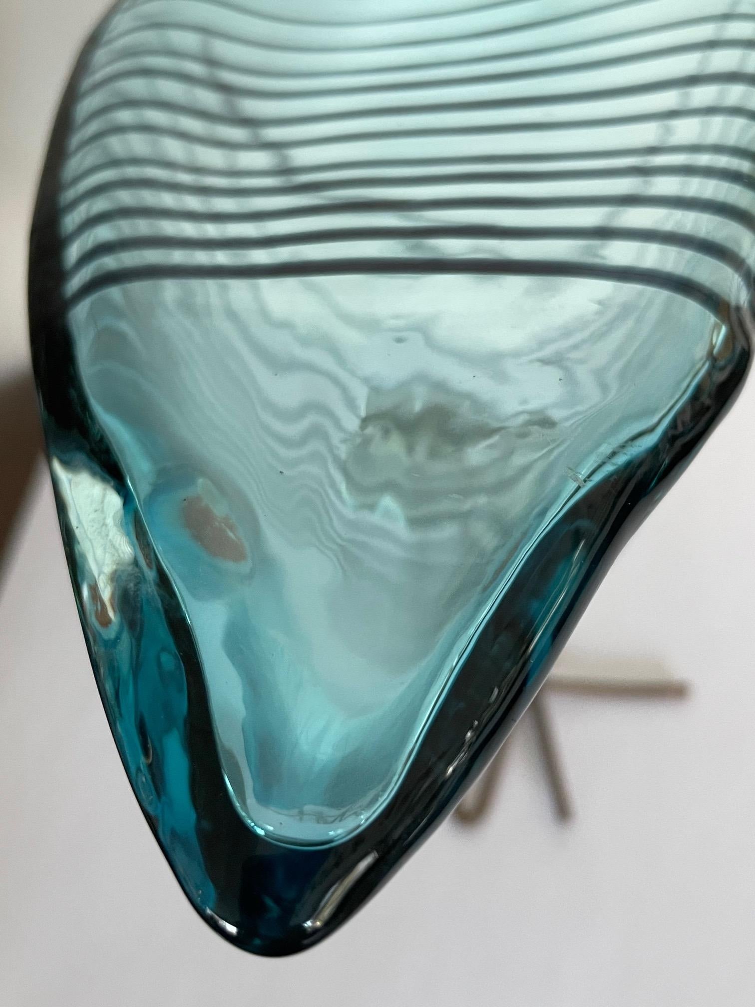 Italian Pulcino Glass Bird by Allesandro Pianon Vistosi Murano
