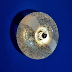 Donut wall or ceiling light, Italy, 1970, Murano glass