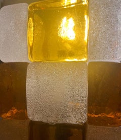 "Pulegoso" Glass Table Lamp, Italy, 1970s