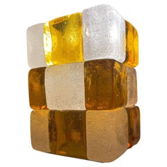"Pulegoso" Glass Table Lamp by Albano Poli for Poliarte, 1970s