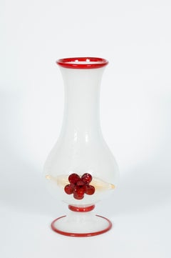 Pulegoso Glass Vessel by Giovanni Dalla Fina in 1980's
