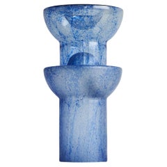 Lampada da tavolo in vetro di Murano 'Pulegoso' Scultura Italia anni '70