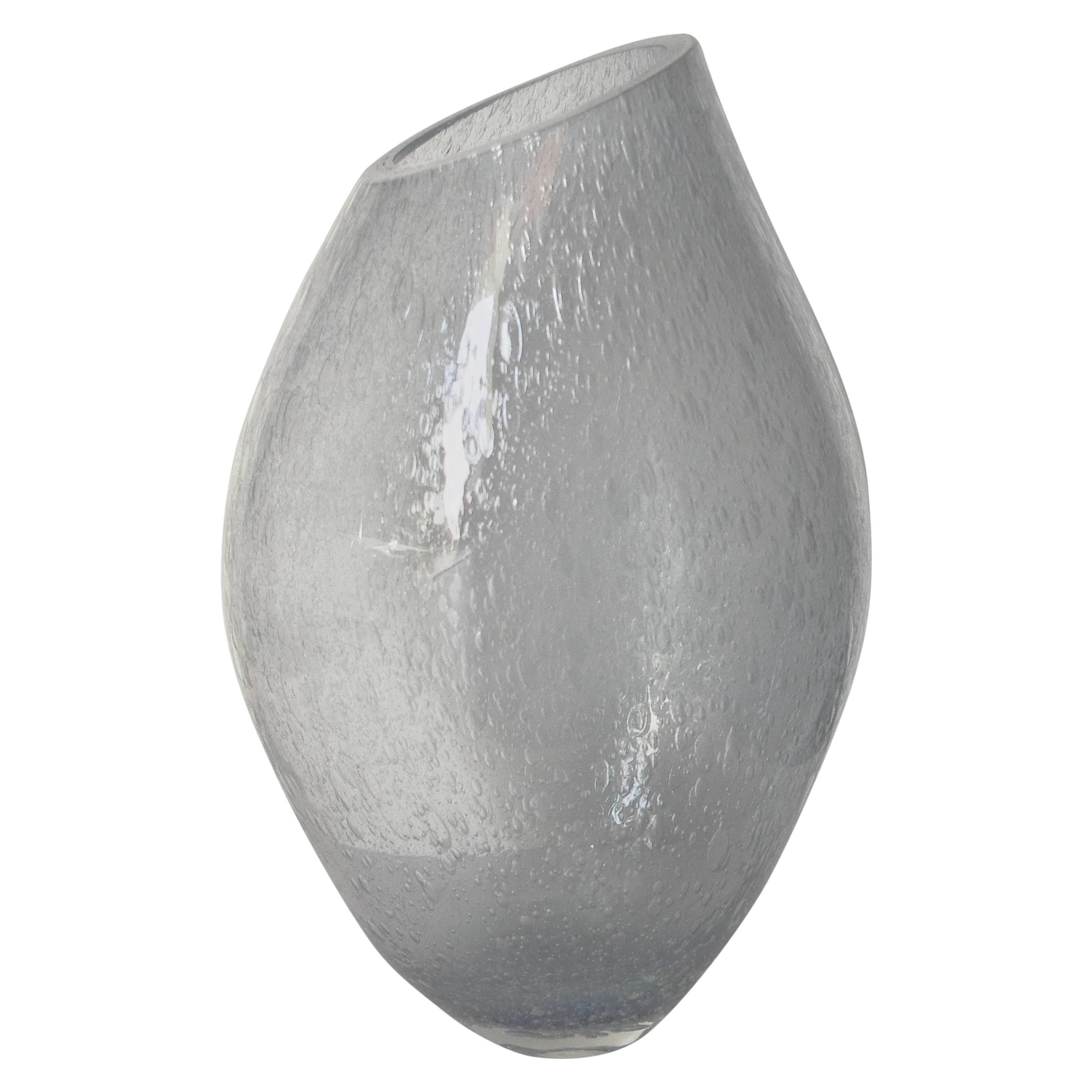 Smoky Gray Vase by Alberto Dona