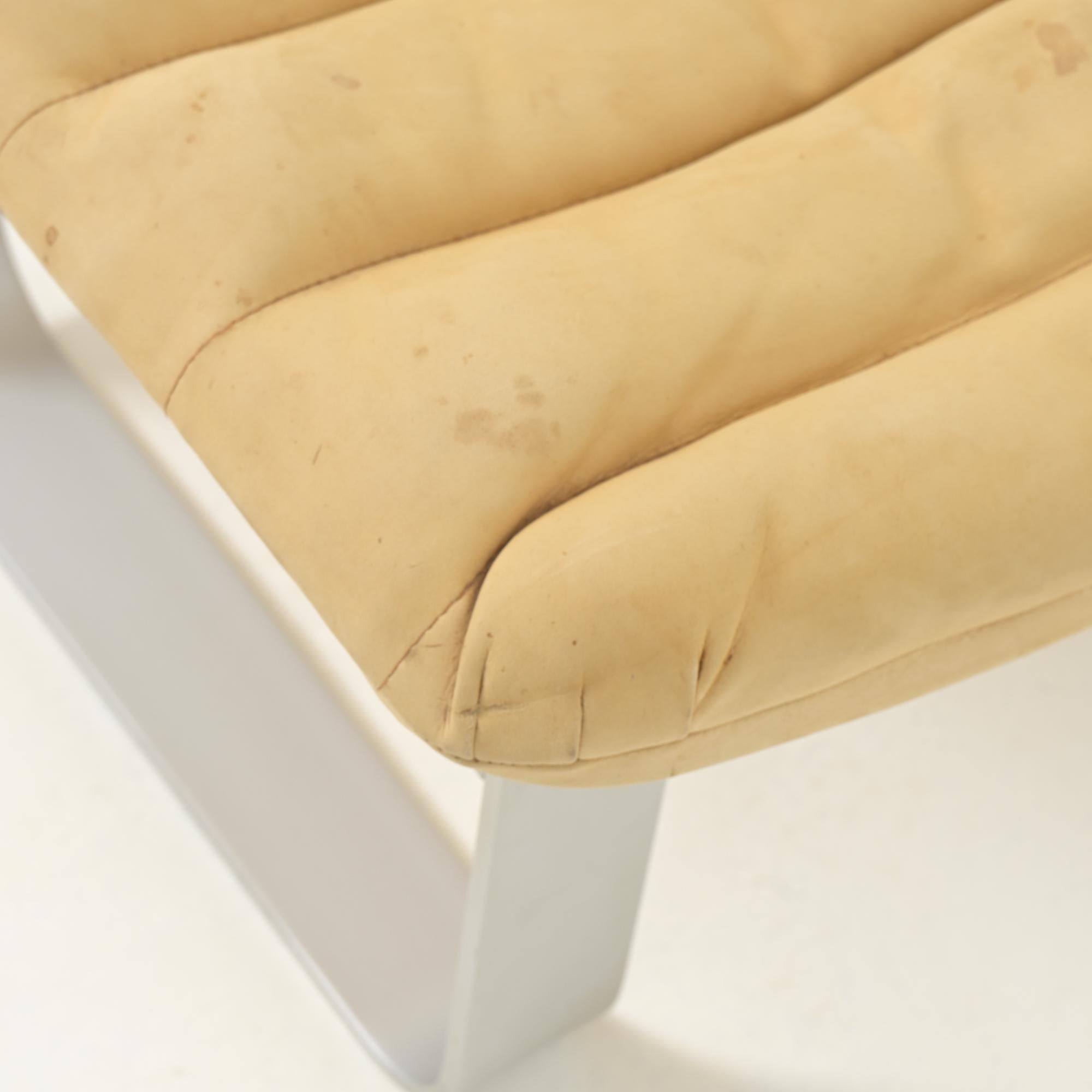 Mid-20th Century Pulkka Armchair with Ottoman by Ilmari Lappalainen for Asko